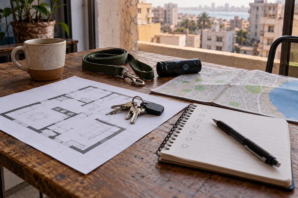 Visiter un logement avec un chien : la checklist quartier qu’on oublie